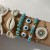  Bohemia personality eyes bracelet set  beads eyes multilayer bracelet
