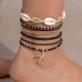   Bohemia wind Shells beads weave bracelet wind starfish beads