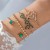  fashion samll diamond imitate gem bracelet set  personality snake love bracelet set woman