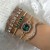  fashion samll diamond imitate gem bracelet set  personality snake love bracelet set woman