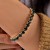  fashion samll diamond imitate gem bracelet set  personality snake love bracelet set woman