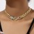  occidental style snake Metal chain necklace clavicle chainins