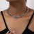  occidental style snake Metal chain necklace clavicle chainins