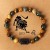  natural beads bracelet Zodiac eyes