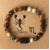  natural beads bracelet Zodiac eyes
