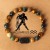  natural beads bracelet Zodiac eyes