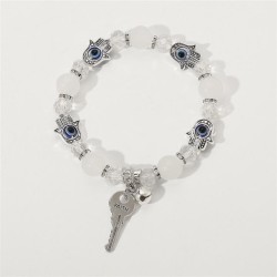 occidental style natural bracelet woman  exotic ethnic style key crystal woman