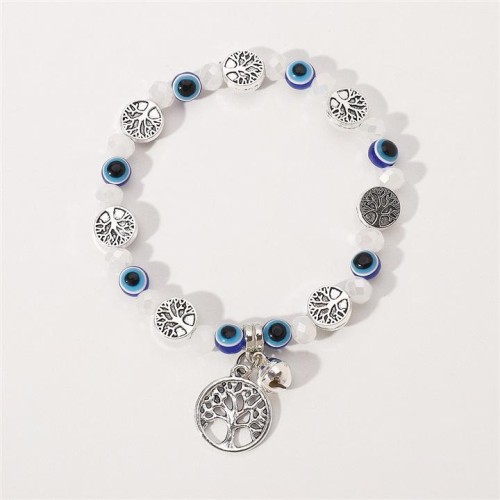 occidental style eyes crystal bracelet  personality new medium ethnic style Life tree