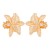 occidental style exaggerating temperament elegant big flowers woman earrings flowers earrings