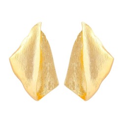 occidental style wind exaggerating circle cirque Metal surface ear stud fashio..