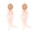 spring feather earrings occidental style Earring woman Bohemia ethnic style exaggerating