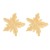 spring Alloy earrings occidental style Earring woman exaggerating Metal flowers ear stud