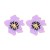 occidental style spring flowers earrings personality exaggerating high Alloy diamond enamel flowers earring wo