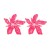 occidental style spring exaggerating Alloy enamel flowers earrings personality super flowers earring