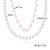 Pearl high gift necklace woman  Pearl necklace spring summer