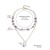  new spring summer style occidental style necklace gravel Double layer highins  Pearl necklace