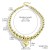  exaggerating big beadsins beads necklace woman  punk wind Acrylic beads necklace