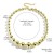  exaggerating big beadsins beads necklace woman  punk wind Acrylic beads necklace