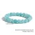 mm natural crystal  natural agate crystal beads bracelet