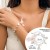 occidental style pendant tassel set bracelet ins all-Purpose heart-shapedtarracelet