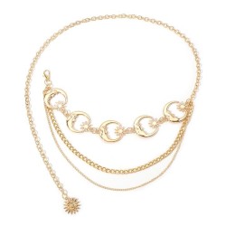 occidental style wind fashion chain  personality atmospheric sun chain