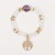  occidental style Bohemia natural beads bracelet  spring summer sweet love pendant fashion