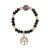  occidental style Bohemia natural beads bracelet  spring summer sweet love pendant fashion