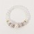  occidental style Bohemia natural beads bracelet  spring summer sweet love pendant fashion