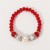 occidental style Bohemia natural beads bracelet  spring summer sweet love pendant fashion
