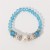  occidental style Bohemia natural beads bracelet  spring summer sweet love pendant fashion