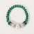  occidental style Bohemia natural beads bracelet  spring summer sweet love pendant fashion