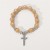  occidental style Bohemia natural beads bracelet  spring summer sweet love pendant fashion
