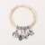  occidental style Bohemia natural beads bracelet  spring summer sweet love pendant fashion