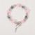  occidental style Bohemia natural beads bracelet  spring summer sweet love pendant fashion