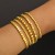 EU brief beads bracelet gold retro elasticity beads bracelet bangle