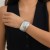 occidental style Metal serpentine Stripe width bangle fashion samll cirque opening woman