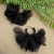 occidental style Bohemian style Cloth tassel earrings  fashion exaggerating beads Earring