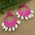  earrings  occidental style fashion exaggerating handmade weave multilayer Shells tassel Earring