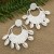  earrings  occidental style fashion exaggerating handmade weave multilayer Shells tassel Earring