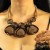 occidental style exaggerating personality wind all-Purpose Round clavicle chain  samll retro all-Purpose neckl
