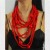 occidental style exaggerating personality atmospheric Round multilayer pendant clavicle chain fashion all-Purp