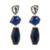 occidental style retro exaggerating Alloy resin glass diamond earrings woman long style multilayer Irregular temp