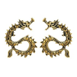 samll fully-jewelled diamond silver earrings Alloy watch-face embed Rhinestone..