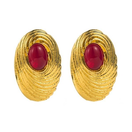 occidental style retro palace wind silver earrings woman samll high banquet temperament Earring