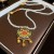 new medium Pearl necklace Chinese style retro temperament clavicle chain personality fashion