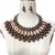 imitate Pearl necklace chain samll shawl chain multilayer beads necklace earrings set