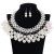 imitate Pearl necklace chain samll shawl chain multilayer beads necklace earrings set