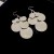 brief Metal Round tassel occidental style fashion long style earrings wind personality Earring woman