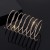  Rhinestone bangle watch-face leather bride multilayer chain woman