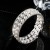 occidental style new multilayer twining Pearl bracelet bride flash diamond elasticity bangle more row Rhinest